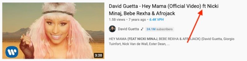 David Guetta featuring Nicki Minaj, Bebe Rexha and Afrojack