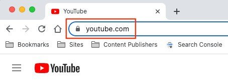 Open YouTube In a Web Browser