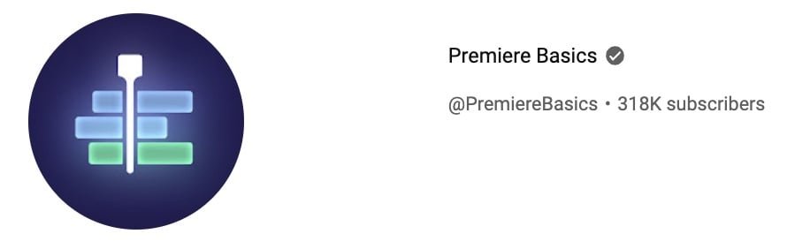 Premiere Basics Channel Name and Icon